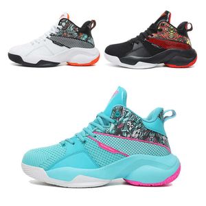 Comfortable Basketball Shoes Mens Womens Graffiti Fashion Sneakers Sports Trainers For Youth 3 Colors