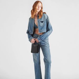 Giacca da donna Cappotto in denim Designer Womens Button Letters Autunno Style Donna Designer Giacche Jeans S-XL