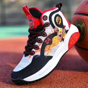 Boys' shoes 2023 summer new sports shoes Children's basketball shoes Big boys' practical training shoes Running shoes