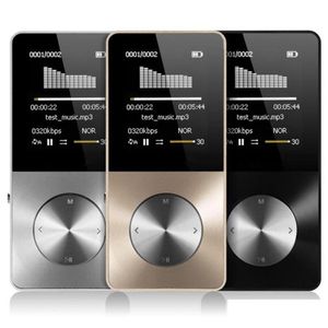 MP3 MP4プレーヤーメタルプレーヤー8GB 16GBビデオスポーツフラッシュHifiスリムラジオレコーダースピーカー付きスリムラジオレコーダーウォークマン