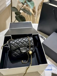 2023 handbag Crossbody designer Bags cc bag mini Black Pink bags Gold Hardware Purses Woman Sling Bag Classic Flap wallet cross body WOC Small Messenger Bag