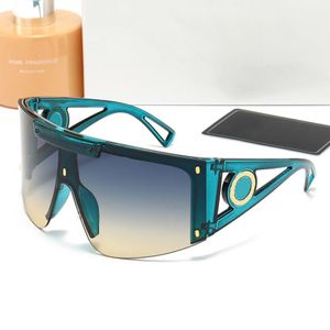 Herren-Sonnenbrille für Damen, Designer-Herren-Sonnenbrille mit einteiliger Linse, Brillengestell, integrierte Brille, Trendfarbe, große polarisierte Sonnenbrille