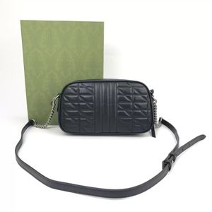 Luxurys Designers High quality Women Shoulder bag Ophidia Totes camera Fashion Marmont Genuine Leather Crossbody Handbag Purses Backpack shopping Bags 6003