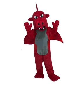 2024 Red Dinosaur Custom Mascot Event Creative Costumes Performance Costume Headgear Walking Puppet Animal Costume