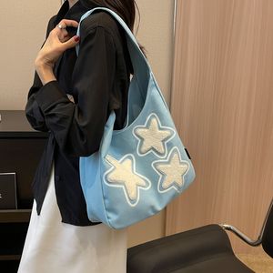 Evening Bags Cute Fivepointed Star Messenger Bag Tote Leisure Backpack Large Capacity Shoulder Schoolbag Womens 230804