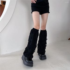 Women Socks Solid Color Boot Temperament Foot Sock Korean Style Hosiery Beggar Hole