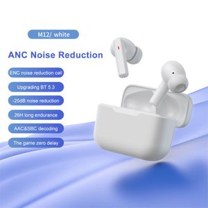 HIFI Noise cancelling headphones BT TWS Earbuds headsets waterproof True wireless stereo earphones with charging box