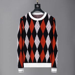 Moda Tasarımcı Örme Sweaters Erkek Kadınlar Stylist Sweater Crew Boyun Külot Jumper'lar Erkek Sonbahar Kış Sıcak Kaşmir Triko Sweatshirts