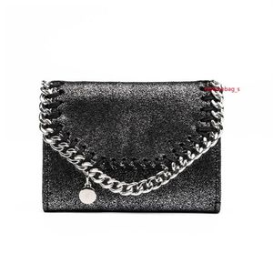 Borsa da donna di moda firmata Stella Mccartney Portafogli piccoli Portafoglio da donna causale Borsa in pelle morbida in PVC fashionbag s1899263T