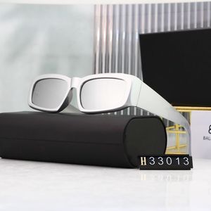 Topp lyxiga solglasögon Polaroid Lens Designer Womens Mens Adumbral Goggle Senior Eyewear For Women Eyeglasses Frame Vintage Metal Sun Glasses With Box OS 33013