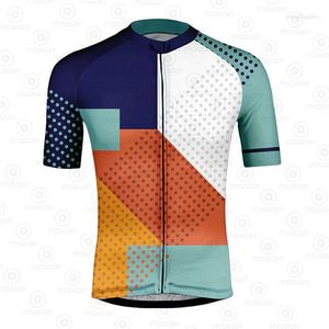 Jaquetas de corrida Pro Cycling Jersey Roupas de bicicleta respiráveis Ropa Ciclismo Homens Verão Roupas de secagem rápida Bicicleta Triatlo Camisa Tops