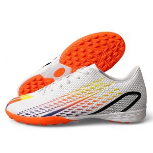 Shoes Quality Football Boots Dress for Men Wholesale High Top Teenager Cleats TFAG Soccer Man Turf Futsal Training Sneak