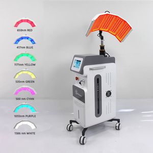 LED PDT Red Blue Facial Care PDT LED Light Therapy Machine, Skin Rejuvenation Red Light Therapy