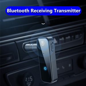 New Bluetooth 5.0 Transmitter Receiver 2 in1 Wireless Adapter 3.5mm Audio Stereo AUX Adapter For Car Audio Music Handsfree Headset wholesale