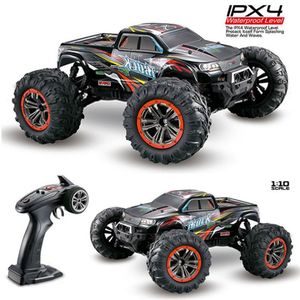 شاحنة 4WD RC على الطرق الوعرة 1:10 سيارات التحكم عن بعد 46 كيلومترًا/ساعة ، شاحنة وحش عالية السرعة ، إطارات كبيرة للأطفال 2363