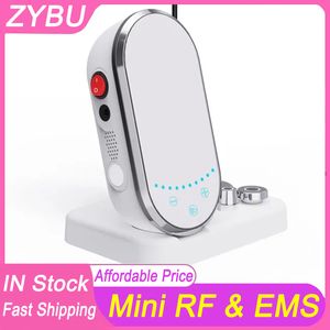 Portable RF skin tightening face lifting machine Beauty home used Radio Frequency Device Wrinkle Removal Anti Aging Skin Rejuvenation Double Chin Slimming