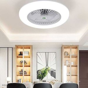 Electric Fans Smart Ceiling Fan Lamp With LED Light and Remote Control Chandelier Electric Roof Fans lighting Living Room 220 Bedroom Home R230803