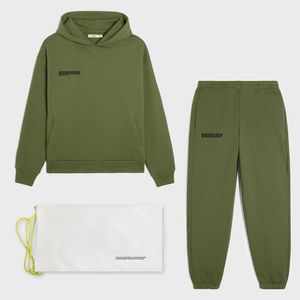 Kvinnors luvtröjor Sweatshirts 100 Cotton Solid Two Pieces Set Sweatsuits Long Track Pant Women and Men Tracksuits Spring Autumn Clothing 230804