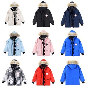 Moncier Högkvalitativ herrdesigner Down Jacket Winter Warm Coats Canadian Goose Casual Letter Brodery Outdoor Fashion för manliga par Canadi