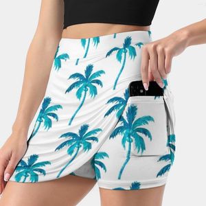 Skirts Coconut Palm Tree Women's Skirt Aesthetic Fashion Short Hawaii Bermuda