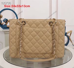 5a designer bolsa cadeia mulher saco de alta qualidade caviar real couro de pele de carneiro bolsa de luxo bolsas clássicas cadeia de compras computador crossbody bolsas