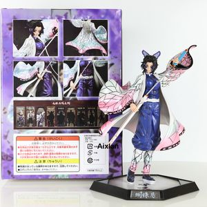 Dockor 30 cm demon Slayer Anime Figur Kochou Shinobu PVC Action Figure Sugikuni Yoriichi Daki Giyuutarou Collection Model Doll 230804