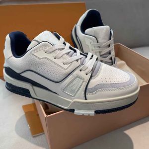 Elegancka marka Vintage Men Sneakers Buty dżinsowe Bule czarny kwiat gumowa podeszła ablo-koronkowe trenerzy Virgil Party Suknia ślubna deskorolka spacery EU38-46