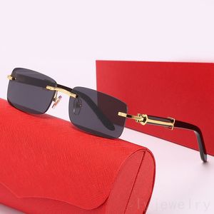 Damensonnenbrille aaaaa lunette de soleil UV-Schutz Retro-Stil breiter Rahmen Luxusbrille schöne Hip Hop schwarze Herren-Designer-Sonnenbrille Mode PJ007 C23