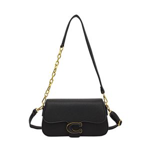 Designer bag fashionable bag buckle small square bag fashionable and simple crossbody bag