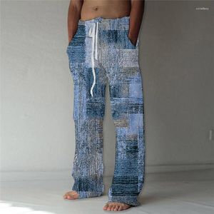 Pantaloni da uomo 2023 Spiaggia retrò stampata personalizzata più alla moda e confortevole traspirante Bello stile Hong Kong