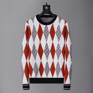23SS Autumn Winter Pullover Sweaters Men Kvinnor Designer Knitwear Jumper Wool Knit Sweater Men's Fashion Crewneck Sweatshirt Stylist Jumpers