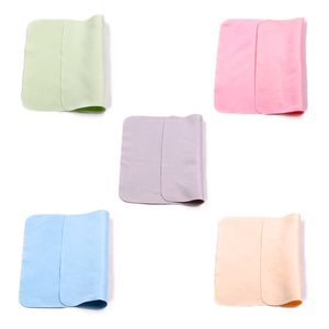 10PCS Soft Glasses Cleaner Eyeglasses Microfiber Clean Cloth for Lens Phone Screen Cleaning Wipes Tools