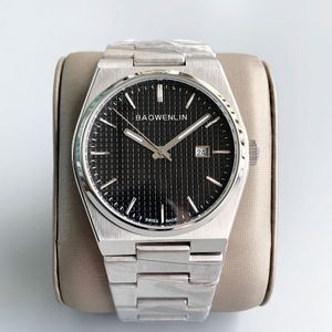 Ткани T137 Нарученные часы для мужчин Новые мужские смотрят три иглы швейцарские Quartz Watch 1853 Top Luxury Brand Steel Steel Steel Men Fashion PRX Дизайнерские часы из нержавеющей стали