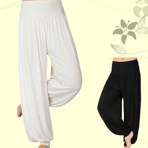 Roupas esportivas vintage calças harém femininas soltas para ioga longas para dança do ventre Boho esportivas calças largas roupas