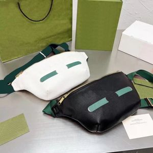 2023 Luxurys Designers Women Brand Waist Bags Fashion Men Sling Bag Cross Body Bumbag Handbag Messenger Two Colors With 2 Size belt bags CF685