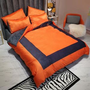 Set biancheria da letto in tessuto caldo in pile Set copripiumino stampato queen size Set 2 federe copripiumino S2421