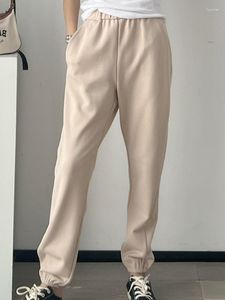 Pantaloni a due pezzi da donna Felpa con cappuccio con stampa a lettere grandi da donna Felpe con cappuccio con coulisse allentate o pantaloni della tuta con elastico in vita Set sportivo femminile