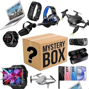 Portable Speakers Mystery Box Electronics Random Boxes Birthday Surprise Gifts Lucky For Adts Such As Bluetooth Head234M Drop Deliver Dha2K