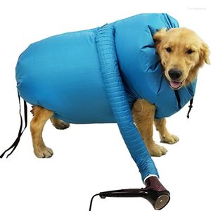 Dog Apparel Foldable Drying Bag Pet Bathing Tools For Dogs Hair Dryer Blow Box Cat Dry Pets Cleaning Grooming Accessories