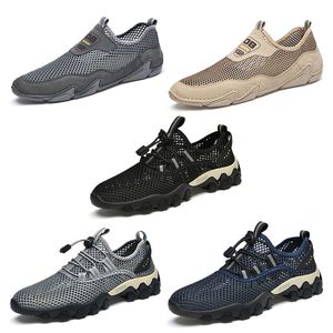 2023 scarpe casual da montagna stile mesh uomo nero grigio sopracciglia bule beige scarpe da ginnastica da uomo traspiranti scarpe da ginnastica sportive all'aperto colore 5