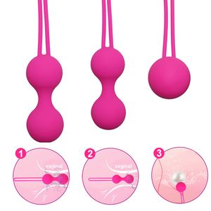 Yumurta Vajina Kadınlar için Shrink Ball Sıkma Muscle Trainer Anal Egzersiz Oyuncakları Çin Kegel Yumurta Samimi Mallar Seks Yetişkinleri 230804