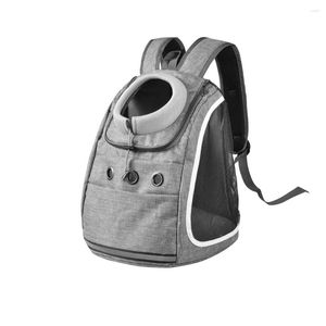 Cat Carriers AMOBOX Pet Carrier Backpack With Breathable Head Out Design For Hiking Small Dogs Cats Puppies