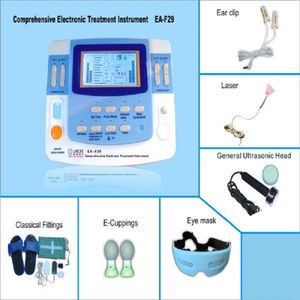 Integrated 7-Channel Physiotherapy Equipment Physical Therapy with Ultrasound, TENS, EMS, Laser, Sleep Function for Comprehensive Rehabilitation Pain Relief
