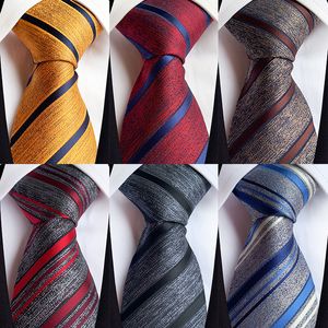 Exsafa 2023 New Vintage Gentleman Tie Man 's Polyester Yarn Commercial Affairs