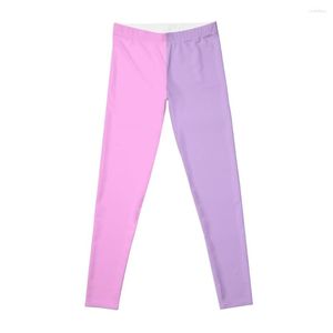Active Pants Lavanda X Pink Split! Leggings Pantaloni da yoga? Abbigliamento Fitness Donna Legging Push Up