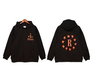 2023 mode männer Sweatshirts Luxus Marke Sport Lange Ärmel Schwarz und Weiß Casual Mode Männer Hoodies rend Lose Mantel