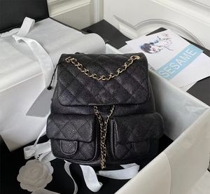 2023 Zaino di lusso designer CC borsa caviale borsa a tracolla di lusso borsa a tracolla porta carte portafoglio donna Designer mini zaino borsa canale