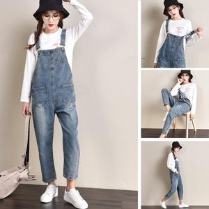 Women's Jeans College Student Women Europe and America Spring Summer High Tube Ladies Jumpsuit Sexy Street Straps