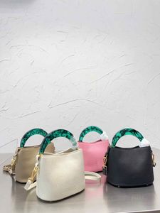 핫 디자이너 빈티지 버킷 핸드백 여성 가방 크로스 바디 핸드백 지갑 가죽 체인 어깨 가방 저녁 식사 가방