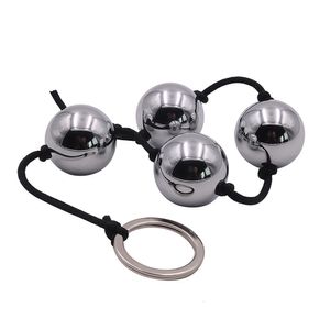 OvosBalas Bolas vaginais ponderadas eróticas Geisha Kegel Exerciser Metal Ben Wa Ball Anal Beads Plug Brinquedos sexuais para adultos para mulheres 230804